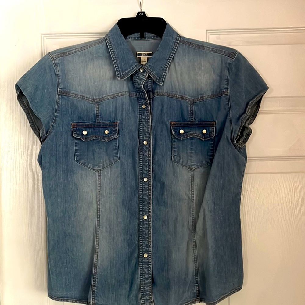 Gap denim shirt,